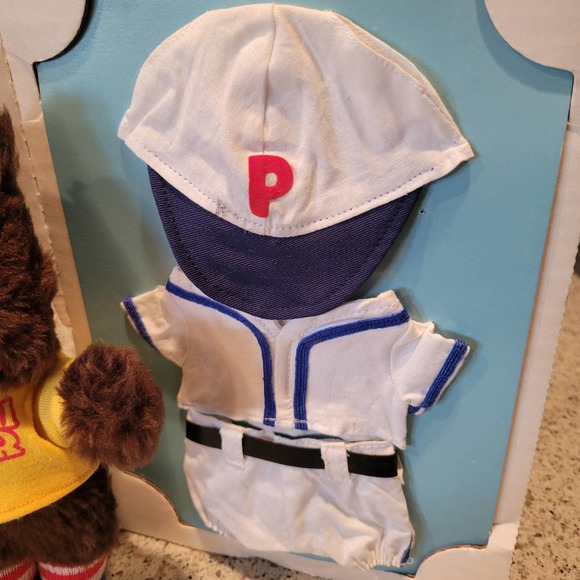 VTG Rare Playskool 1979 'Playful Bear' w/ Clothes Set Plush Plastic Face✨️NEW - Picture 6 of 16